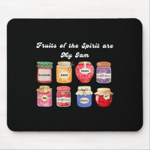 Christliche Frucht des Geistes ist mein Konfitüre Mousepad