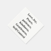 Christliche Frucht Serviette (Ecke)