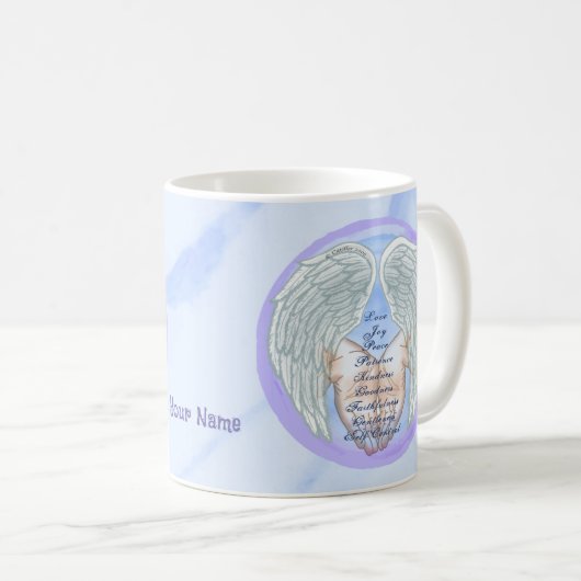 Christliche Früchte Kaffeetasse (VorderseiteRechts)