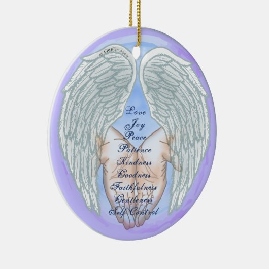 Christliche Früchte Keramikornament (Rechts)