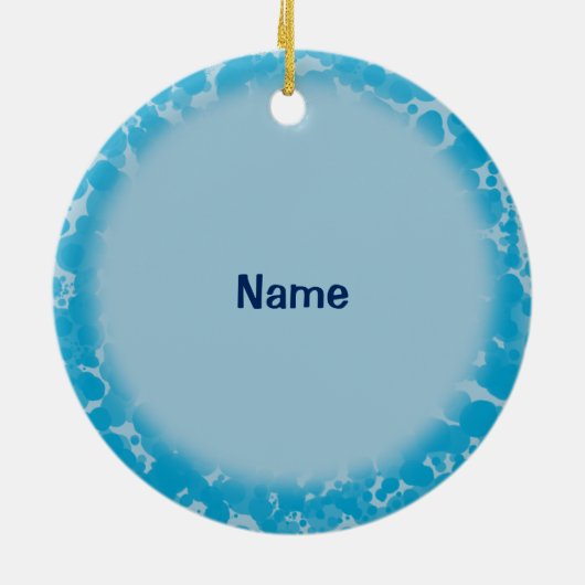 Christliche Früchte Keramikornament (Hinten)