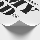 Christliche Gaben religiöser Bibelbibliotheken G Geschenkpapier (Ecke)