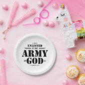 Christliche Gaben religiöser Bibelbibliotheken G Pappteller (Party)