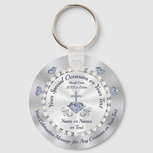 CHRISTLICHE Gastgeschenke für Erwachsene bei JEDEM Schlüsselanhänger (Vorderseite)