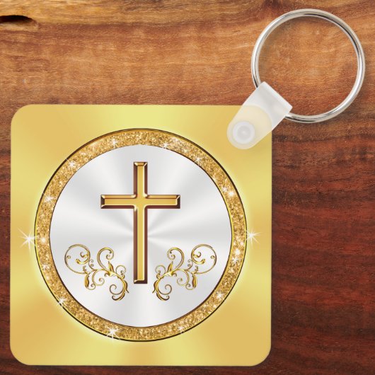 Christliche Gastgeschenke Hochzeiten, Christliche  Schlüsselanhänger (Rückseite)