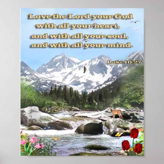 Christliche Gebet-Plakatkunst Poster (Vorne)