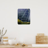 Christliche Gebet-Poster Poster (Küche)