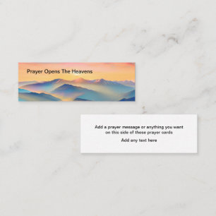 Christliche Gebets Karten