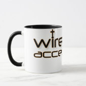 Christliche Gebets-Tasse des drahtlosen Zugangs Tasse (Links)