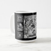 Christliche Geburt Jesu Maria Joseph Kaffeetasse (Vorderseite Links)