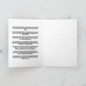 Christliche Geburtskarte Dankeskarte (Innenseite)