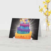 Christliche Geburtskarte Karte (Gelbe Blume)