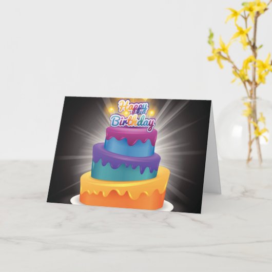 Christliche Geburtskarte Karte (Gelbe Blume)