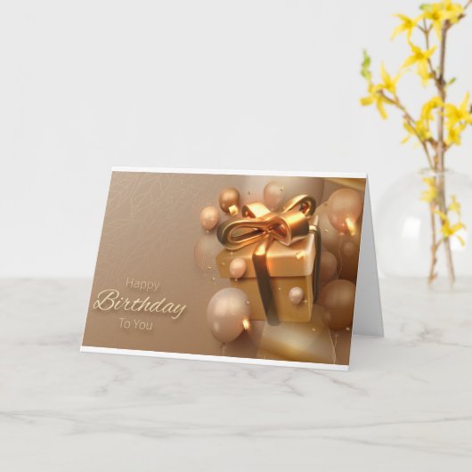 Christliche Geburtskarte Karte (Gelbe Blume)