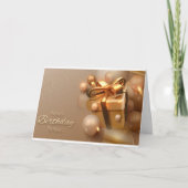 Christliche Geburtskarte Karte (Vorderseite)