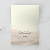 Christliche Geburtstage meiner Lebensschrift Dankeskarte (Innenseite)