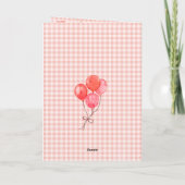 Christliche Geburtstagsgrüßkarte Karte (Rückseite)