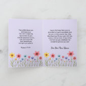 Christliche Geburtstagsgrüßkarte Karte (Innenseite)