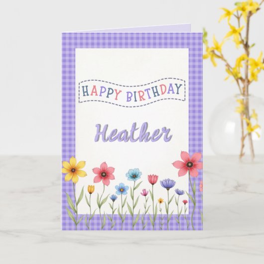 Christliche Geburtstagsgrüßkarte Karte (Gelbe Blume)