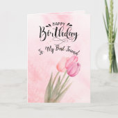 Christliche Geburtstagsgrüßkarte Karte (Vorderseite)