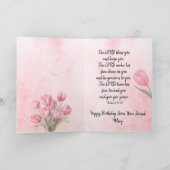 Christliche Geburtstagsgrüßkarte Karte (Innenseite)