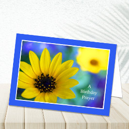 Christliche Geburtstagskarten — Geburtstagsgebet Karte