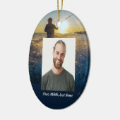 Christliche Gedenkstätte Keramik Ornament (Links)