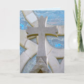 Christliche geklappte Kreuzung Karte (Vorderseite)