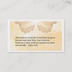 Christliche Geschäfts-Karte Visitenkarte
