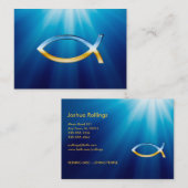 Christliche Geschäfts-Karte Visitenkarte (Vorne/Hinten)