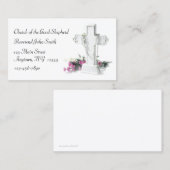 Christliche Geschäfts-Karte Visitenkarte (Vorne/Hinten)