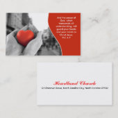 Christliche Geschäfts-Karte Visitenkarte (Vorne/Hinten)