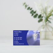 Christliche Geschäfts-Karten Visitenkarte (Stehend Vorderseite)