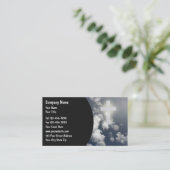 Christliche Geschäfts-Karten Visitenkarte (Stehend Vorderseite)