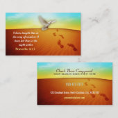 Christliche Geschäfts-Karten Visitenkarte (Vorne/Hinten)