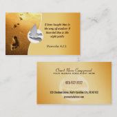 Christliche Geschäfts-Kartenabdrücke Visitenkarte (Vorne/Hinten)