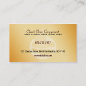 Christliche Geschäfts-Kartenabdrücke Visitenkarte (Rückseite)