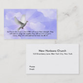 christliche Geschäftskarte Visitenkarte (Vorne/Hinten)