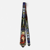 Christliche Geschenk-Krawatte, Jesus und Mary