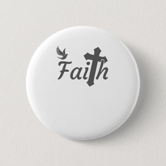 Christliche Geschenke für das Christentum Button (Vorderseite)