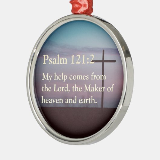 Christliche Geschenke für Frauen in benutzerdefini Ornament Aus Metall (Links)