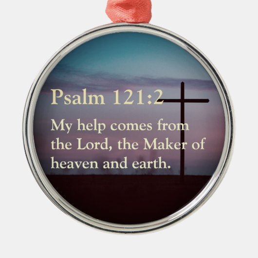 Christliche Geschenke für Frauen in benutzerdefini Ornament Aus Metall (Vorne)