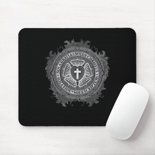 "CHRISTLICHE GESCHENKE" Luther Rosen-christlicher Mousepad (Mit Mouse)