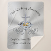 Christliche Geschenktafel zum 60. Jubiläum Sherpadecke (Vorderseite)