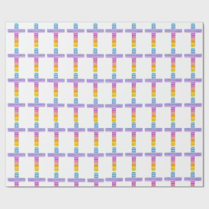 Christliche Geschenkwrap Cross Geschenkwrap Papier Geschenkpapier
