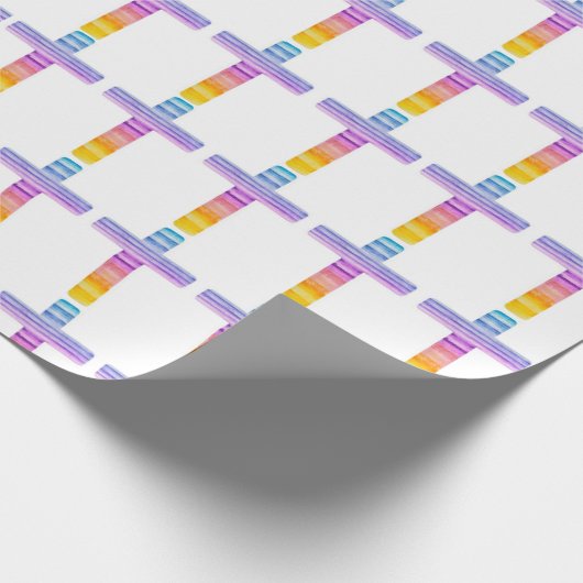 Christliche Geschenkwrap Cross Geschenkwrap Papier Geschenkpapier (Ecke)