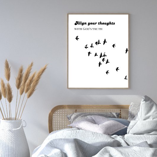 Christliche Gesinnung-Wandkunst – Metanoia Poster