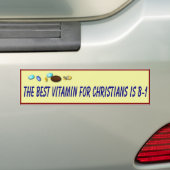 Christliche Gesundheit raten Autoaufkleber (Auf Auto)