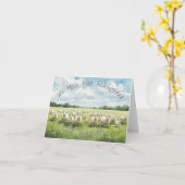 Christliche Get Well-Card Karte (Gelbe Blume)