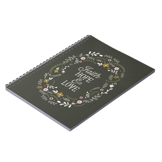 Christliche gewundene notizblock (Linke Seite)